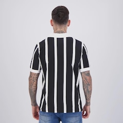 Camisa Corinthians Retrô Contraste Centenário Masculina - Foto 4