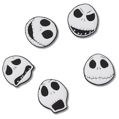 Kit Jibbitz Crocs NBC Jack Skellington Pack com 5 Peças - Foto 1