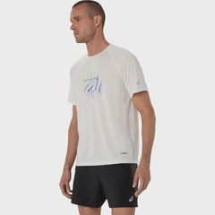 Camiseta ASICS Road Graphic Masculino - Foto 3
