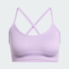 Top adidas de Suporte Leve em Malha Workout Essentials Feminino - Foto 2