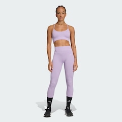 Calça Legging adidas Essentials para Treino de malha elástica de ponta a ponta Feminina - Foto 7