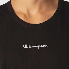 Camiseta Regata Champion Mini Script Bordado - Masculina - Foto 3