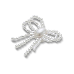 Jibbitz Crocs Laço de Pérolas Brancas - Foto 2