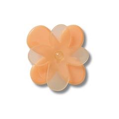 Jibbitz Crocs Flor Laranja Florescendo - Foto 1
