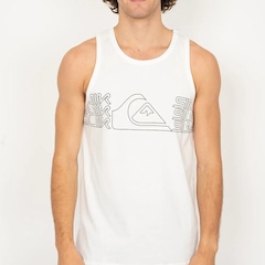 Camiseta Regata Quiksilver Big Block Masculina - Foto 1