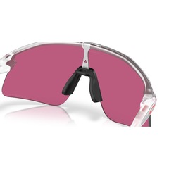 Óculos de Sol Unissex Oakley Stunt Devil S Matte Clear Prizm Field - Foto 6