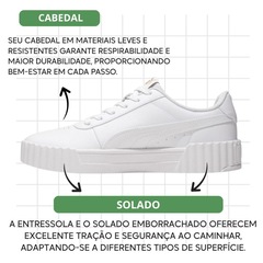 Tênis Puma Carina 3.0 Bdp E Meia - Feminino - Foto 3
