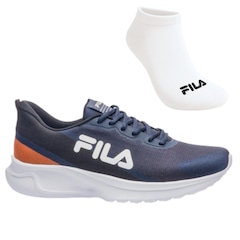 Kit Tênis Masculino Fila Vector + 1 Par de Meia - Foto 1
