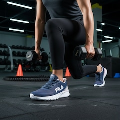 Kit Tênis Feminino Fila Vector + 1 Par de Meia - Foto 3