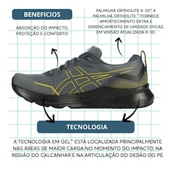 Kit Tênis Masculino Asics Gel-Kambarah + 1 Par de Meia - Foto 3