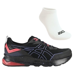 Kit Tênis Feminino Asics Gel-Kambarah + 1 Par de Meia - Foto 1