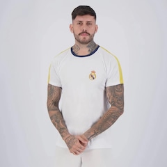 Camisa Real Madrid Branca 10 Mbappé Masculina - Foto 4
