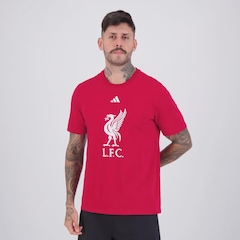Camiseta adidas Liverpool DNA Masculina - Foto 3