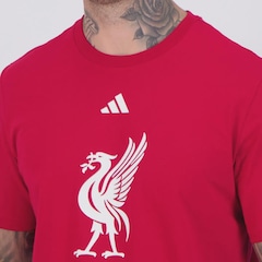 Camiseta adidas Liverpool DNA Masculina - Foto 5
