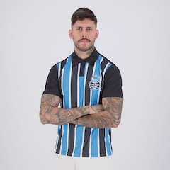 Camisa Polo Grêmio Dry Tricolor Masculina - Foto 3