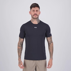 Camiseta Fila Sun Protect Breezy Logo Masculina - Foto 1