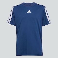 Camiseta adidas 3 Stripes Infantil - Foto 4