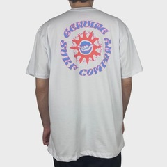 Camiseta Hang Loose Silk MC Genuine Branco Plus Size Masculina - Foto 5