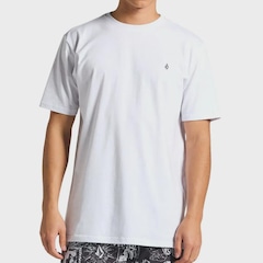 Camiseta Volcom Silk MC Stone Blanks Plus Size Masculina - Foto 1