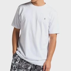 Camiseta Volcom Silk MC Stone Blanks Plus Size Masculina - Foto 2
