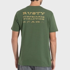 Camiseta Rusty Silk MC Bond Masculino - Foto 3