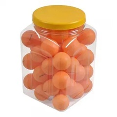 Bola de Tênis de Mesa Poker ABS 40MM Pote com 60 unidades - Foto 1