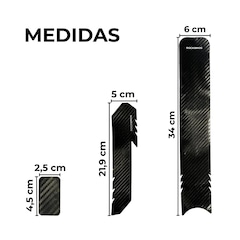 Kit Protetor Quadro Corrente Bicicleta MTB Speed RockBros - Foto 5