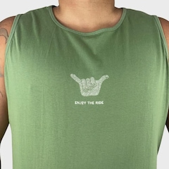 Camiseta Regata Hang Loose Ride Plus Size Masculina - Foto 2