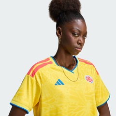 Camisa Seleção da Colômbia I 26/27 adidas Feminina - Foto 5