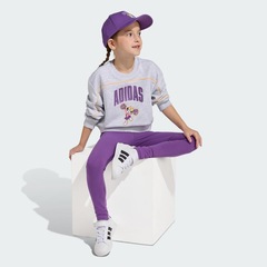 Conjunto Jogger adidas Disney Minnie Mouse Infantil - Foto 4
