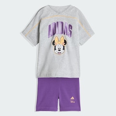 Conjunto Camiseta e Parte de Baixo adidas Disney Minnie Mouse Infantil - Foto 3