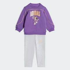 Conjunto Calça Jogger adidas Disney Minnie Mouse Infantil - Foto 3
