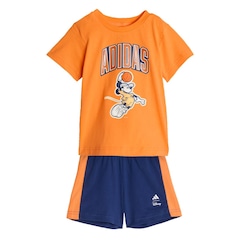 Conjunto Camiseta adidas Disney Mickey Mouse Infantil - Foto 1
