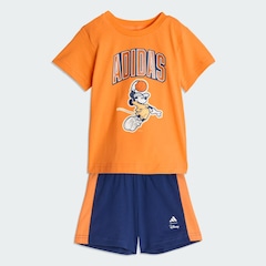 Conjunto Camiseta adidas Disney Mickey Mouse Infantil - Foto 3