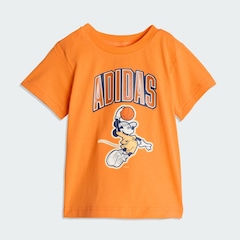 Conjunto Camiseta adidas Disney Mickey Mouse Infantil - Foto 4
