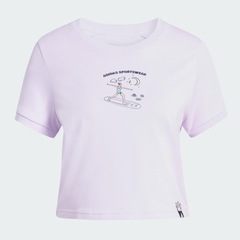 Camiseta adidas Doodle 2 Feminina - Foto 2