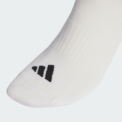 Meia adidas Três Listras Sportswear com Amortecimento Unissex - 3 Pares - Foto 4