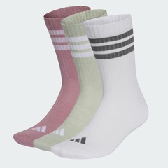 Meia adidas Três Listras Sportswear com Amortecimento Unissex - 3 Pares - Foto 3