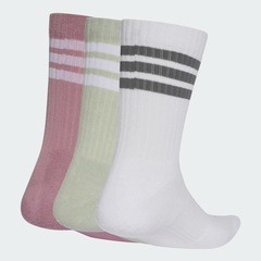 Meia adidas Três Listras Sportswear com Amortecimento Unissex - 3 Pares - Foto 4