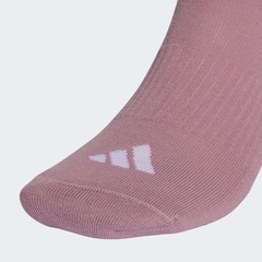Meia adidas Três Listras Sportswear com Amortecimento Unissex - 3 Pares - Foto 5