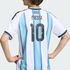 Camisa Argentina I Messi adidas Torcedor Unissex - Foto 7