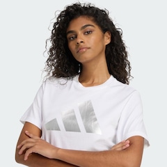 Camiseta adidas Metálica Férias Feminina - Foto 5