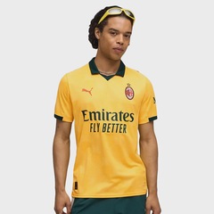 CAMISA A.C MILAN III 25/26 MASCULINA PUMA - TORCEDOR - Foto 2