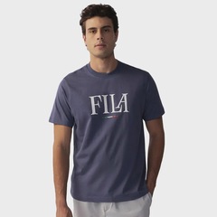 CAMISETA FILA ITALY LETTER MASCULINA - Foto 2
