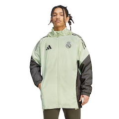Jaqueta para Todas as Condições Climáticas Real Madrid adidas Tiro 25 de Competição Masculina - Foto 1