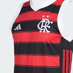 Camiseta Regata do Flamengo CRF BB H JSY adidas Masculina - Foto 5
