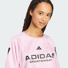 Camiseta adidas Jacquard Tiro x Common Goal Feminina - Foto 5