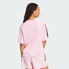 Camiseta adidas Jacquard Tiro x Common Goal Feminina - Foto 3