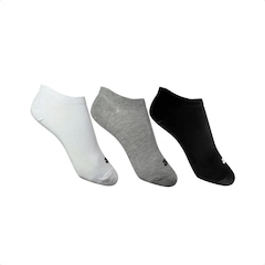 Kit Meias New Balance Cano Invisível com 3 Pares - Feminina - Foto 2