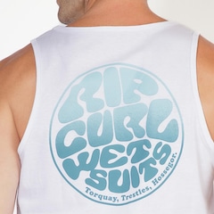 Regata Rip Curl Wettie Passage Icon SM26 Masculina Branco - Foto 4